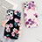 Silicone Candy Rubber Gel Flowers Soft Case Cover S08 for Apple iPhone 11 Pro Max