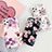 Silicone Candy Rubber Gel Flowers Soft Case Cover S08 for Apple iPhone 11 Pro Max