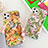 Silicone Candy Rubber Gel Flowers Soft Case Cover S09 for Apple iPhone 11 Pro Max