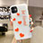 Silicone Candy Rubber Gel Love Heart Soft Case Cover S02 for Apple iPhone 11 Orange