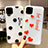 Silicone Candy Rubber Gel Love Heart Soft Case Cover S02 for Apple iPhone 11 Pro Max