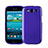 Silicone Candy Rubber Gel Soft Cover for Samsung Galaxy S3 i9300 Purple