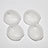 Silicone Candy Rubber Soft Case TPU for Apple AirPods White