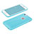 Silicone Candy Rubber Soft Case With Hole for Apple iPhone 6S Sky Blue