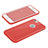 Silicone Candy Rubber Soft Cover With Hole for Apple iPhone 6S Red