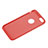 Silicone Candy Rubber Soft Cover With Hole for Apple iPhone 6S Red