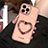Silicone Candy Rubber TPU Bling-Bling Soft Case Cover JL1 for Apple iPhone 13 Pro Max Rose Gold