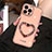 Silicone Candy Rubber TPU Bling-Bling Soft Case Cover JL1 for Apple iPhone 13 Pro Rose Gold