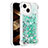 Silicone Candy Rubber TPU Bling-Bling Soft Case Cover S01 for Apple iPhone 13 Green