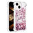 Silicone Candy Rubber TPU Bling-Bling Soft Case Cover S01 for Apple iPhone 13 Red