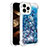 Silicone Candy Rubber TPU Bling-Bling Soft Case Cover S01 for Apple iPhone 14 Pro Blue