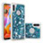 Silicone Candy Rubber TPU Bling-Bling Soft Case Cover S01 for Samsung Galaxy A11 Blue