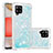 Silicone Candy Rubber TPU Bling-Bling Soft Case Cover S01 for Samsung Galaxy A42 5G Sky Blue