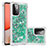 Silicone Candy Rubber TPU Bling-Bling Soft Case Cover S01 for Samsung Galaxy A72 5G Green