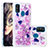 Silicone Candy Rubber TPU Bling-Bling Soft Case Cover S01 for Samsung Galaxy M21