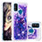Silicone Candy Rubber TPU Bling-Bling Soft Case Cover S01 for Samsung Galaxy M21