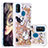 Silicone Candy Rubber TPU Bling-Bling Soft Case Cover S01 for Samsung Galaxy M21