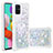 Silicone Candy Rubber TPU Bling-Bling Soft Case Cover S01 for Samsung Galaxy M40S Silver
