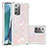 Silicone Candy Rubber TPU Bling-Bling Soft Case Cover S01 for Samsung Galaxy Note 20 5G Pink