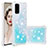 Silicone Candy Rubber TPU Bling-Bling Soft Case Cover S01 for Samsung Galaxy S20 5G Sky Blue