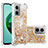 Silicone Candy Rubber TPU Bling-Bling Soft Case Cover S01 for Xiaomi Redmi 11 Prime 5G