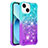 Silicone Candy Rubber TPU Bling-Bling Soft Case Cover S02 for Apple iPhone 13