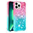 Silicone Candy Rubber TPU Bling-Bling Soft Case Cover S02 for Apple iPhone 13 Pro Pink