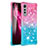 Silicone Candy Rubber TPU Bling-Bling Soft Case Cover S02 for LG Velvet 4G Pink