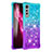Silicone Candy Rubber TPU Bling-Bling Soft Case Cover S02 for LG Velvet 4G Sky Blue