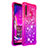 Silicone Candy Rubber TPU Bling-Bling Soft Case Cover S02 for Samsung Galaxy A9 Star Pro Hot Pink