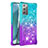 Silicone Candy Rubber TPU Bling-Bling Soft Case Cover S02 for Samsung Galaxy Note 20 5G Sky Blue
