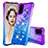 Silicone Candy Rubber TPU Bling-Bling Soft Case Cover S02 for Samsung Galaxy S20 5G Purple