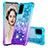 Silicone Candy Rubber TPU Bling-Bling Soft Case Cover S02 for Samsung Galaxy S20 5G Sky Blue