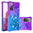 Silicone Candy Rubber TPU Bling-Bling Soft Case Cover S02 for Samsung Galaxy S20 Lite 5G Purple