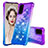 Silicone Candy Rubber TPU Bling-Bling Soft Case Cover S02 for Samsung Galaxy S20 Purple