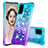 Silicone Candy Rubber TPU Bling-Bling Soft Case Cover S02 for Samsung Galaxy S20 Sky Blue