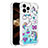 Silicone Candy Rubber TPU Bling-Bling Soft Case Cover S03 for Apple iPhone 13 Pro Max Sky Blue