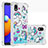 Silicone Candy Rubber TPU Bling-Bling Soft Case Cover S03 for Samsung Galaxy M01 Core Sky Blue