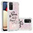 Silicone Candy Rubber TPU Bling-Bling Soft Case Cover S03 for Samsung Galaxy M02s Pink