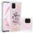 Silicone Candy Rubber TPU Bling-Bling Soft Case Cover S03 for Samsung Galaxy M60s Pink