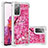 Silicone Candy Rubber TPU Bling-Bling Soft Case Cover S03 for Samsung Galaxy S20 Lite 5G Hot Pink