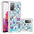 Silicone Candy Rubber TPU Bling-Bling Soft Case Cover S03 for Samsung Galaxy S20 Lite 5G Sky Blue