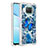 Silicone Candy Rubber TPU Bling-Bling Soft Case Cover S03 for Xiaomi Mi 10i 5G Blue