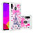 Silicone Candy Rubber TPU Bling-Bling Soft Case Cover S04 for Samsung Galaxy A30