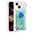 Silicone Candy Rubber TPU Bling-Bling Soft Case Cover with Finger Ring Stand S01 for Apple iPhone 13