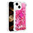 Silicone Candy Rubber TPU Bling-Bling Soft Case Cover with Finger Ring Stand S01 for Apple iPhone 13