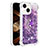 Silicone Candy Rubber TPU Bling-Bling Soft Case Cover with Finger Ring Stand S01 for Apple iPhone 13