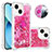 Silicone Candy Rubber TPU Bling-Bling Soft Case Cover with Finger Ring Stand S01 for Apple iPhone 13