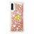 Silicone Candy Rubber TPU Bling-Bling Soft Case Cover with Finger Ring Stand S01 for Samsung Galaxy A70S