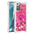 Silicone Candy Rubber TPU Bling-Bling Soft Case Cover with Finger Ring Stand S01 for Samsung Galaxy Note 20 5G